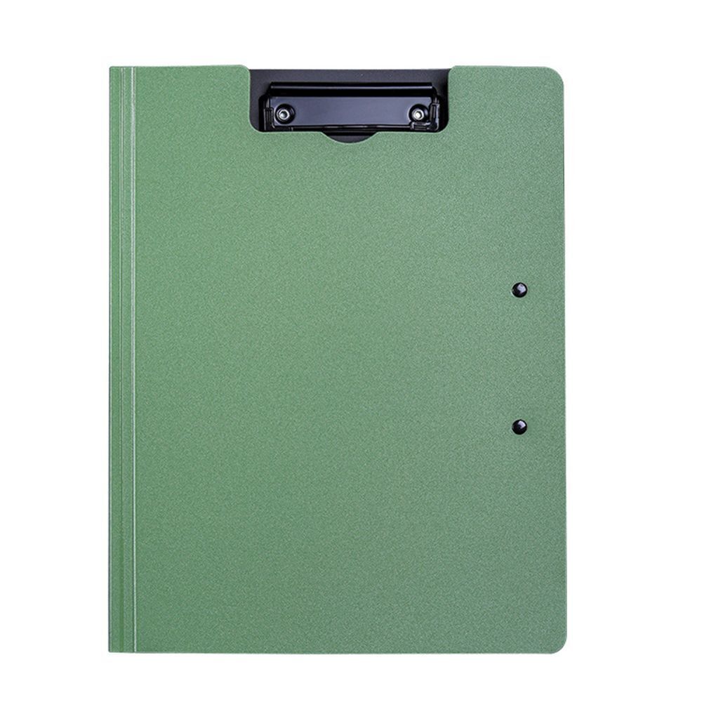Portable A4 File Folder Clipboard Writing Pad Memo Clip Board Double Clips