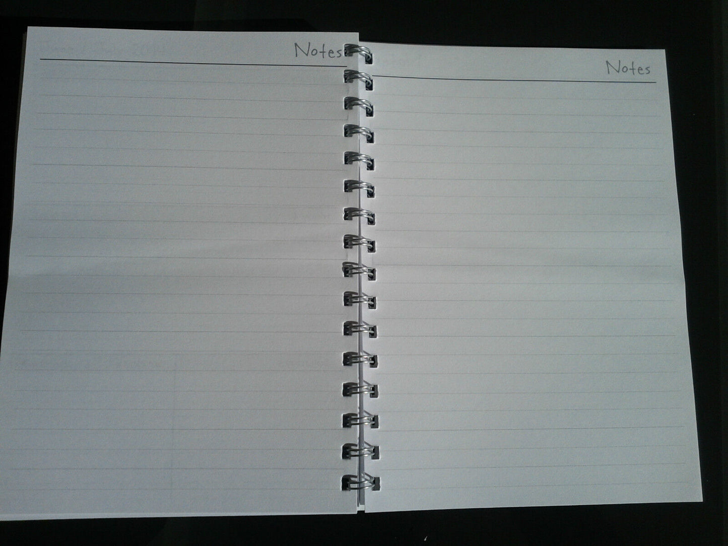 2024-2025 Financial year diary Blue Keep Calm And Act QUOTE A5 Week To Page