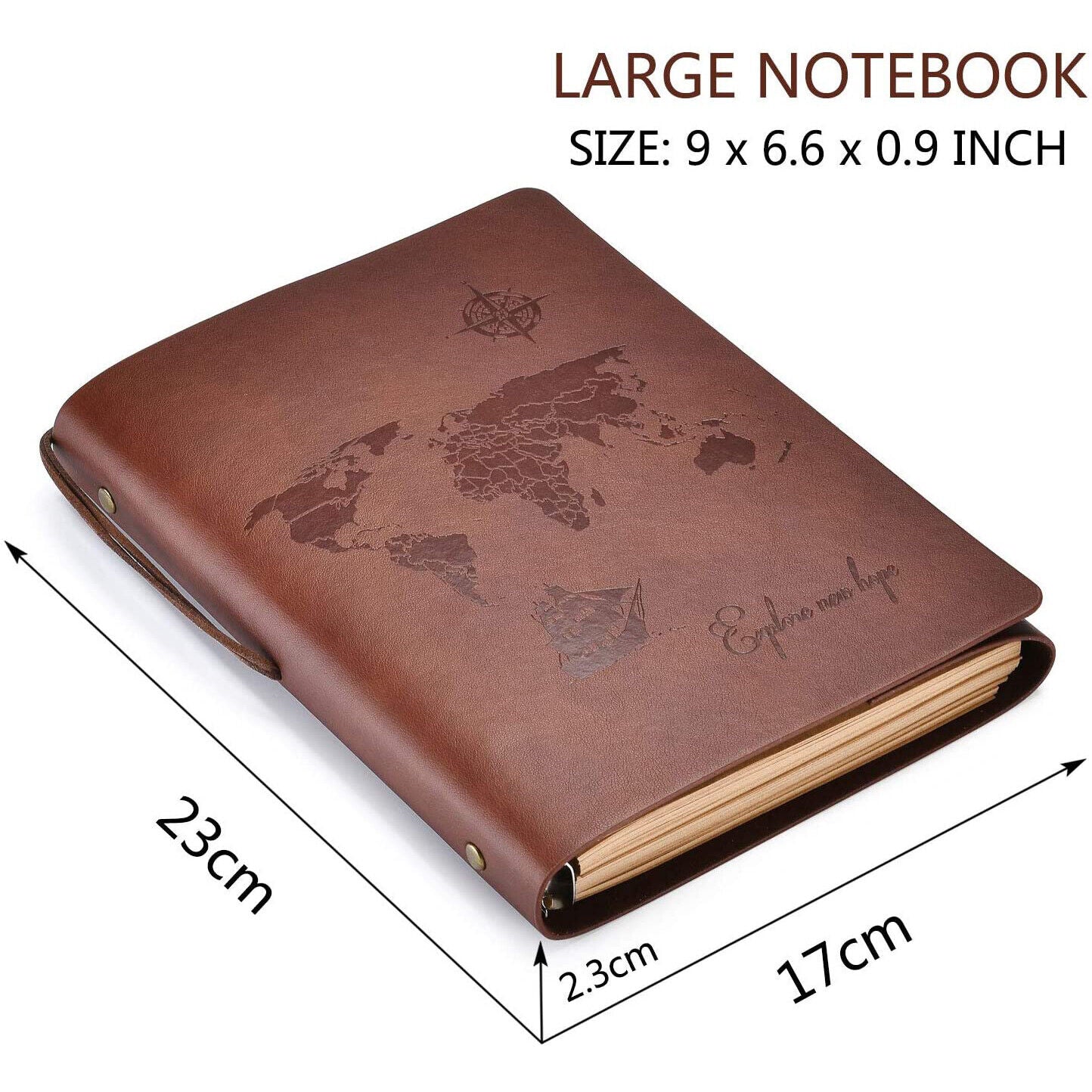 Leather Journal Notebook Travel Diary Notebook Business Notebook Retro Notebook