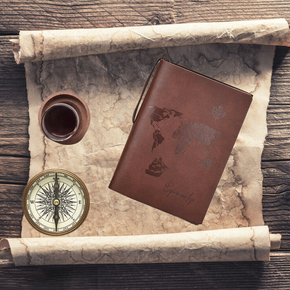 Leather Journal Notebook Travel Diary Notebook Business Notebook Retro Notebook