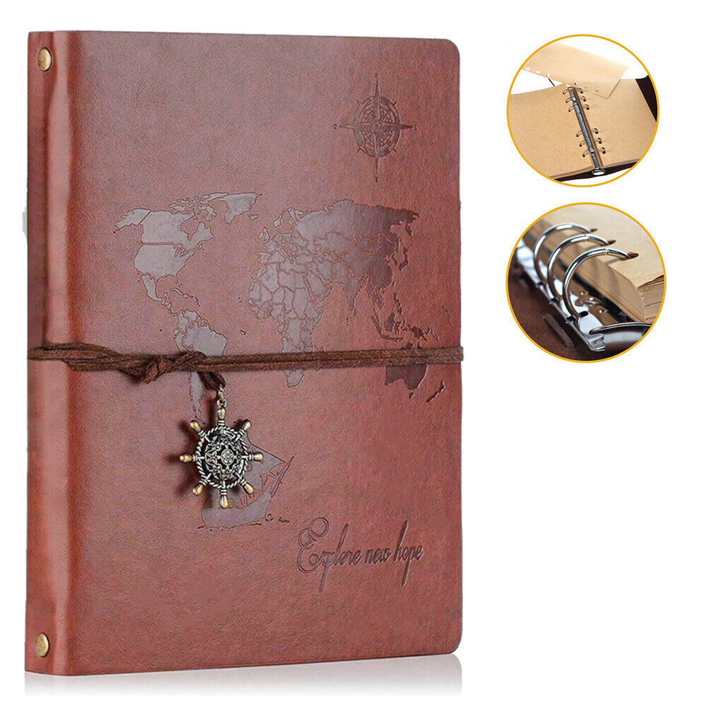 Leather Journal Notebook Travel Diary Notebook Business Notebook Retro Notebook