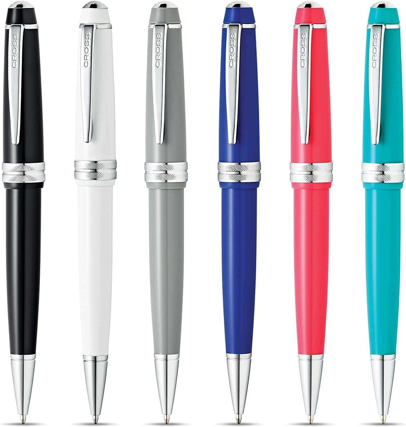 CROSS Ballpoint Pen Bailey Light Gift Box Teal Silver Exquisite Writing Tools