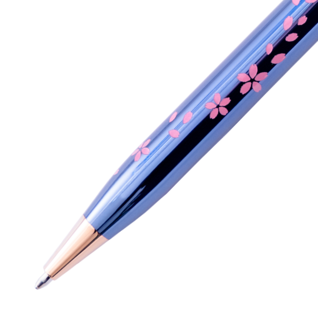 CROSS Century II Ballpoint Pen Cherry Blossom Blue Rose Gold Special Edition