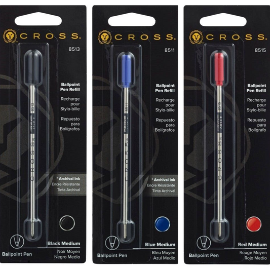 Cross Ballpoint Pen Refill 8511–8515