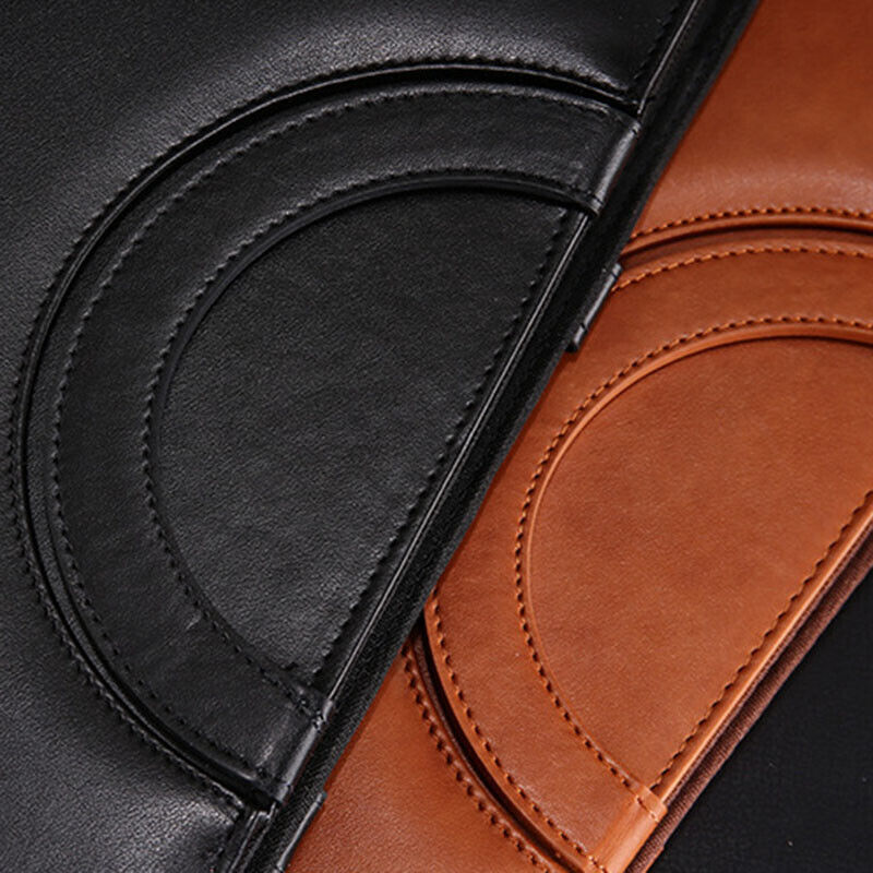 A4 Multifunctional Folder PU Leather Zipper Bag