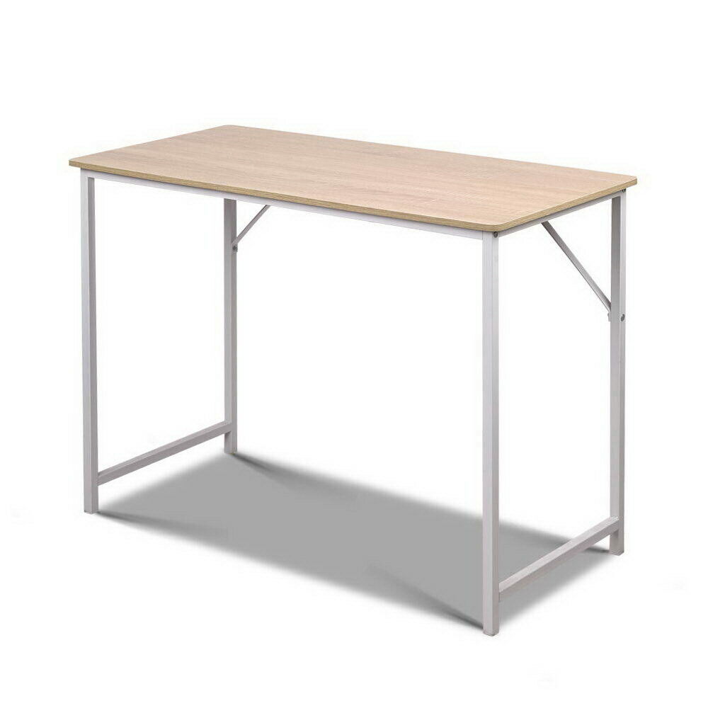 Artiss Sund Computer Desk Home Office Study Table Oak 100CM