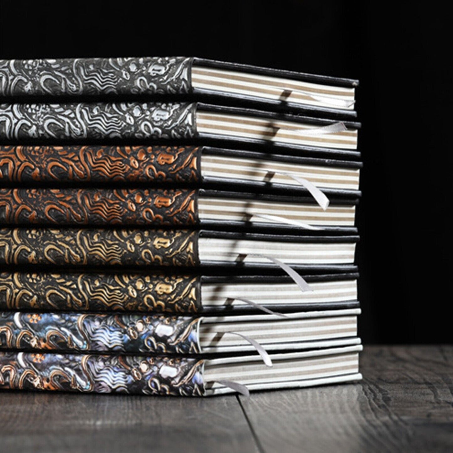 3D Flying Dragon Journal - Embossed Writing A5 Notebook