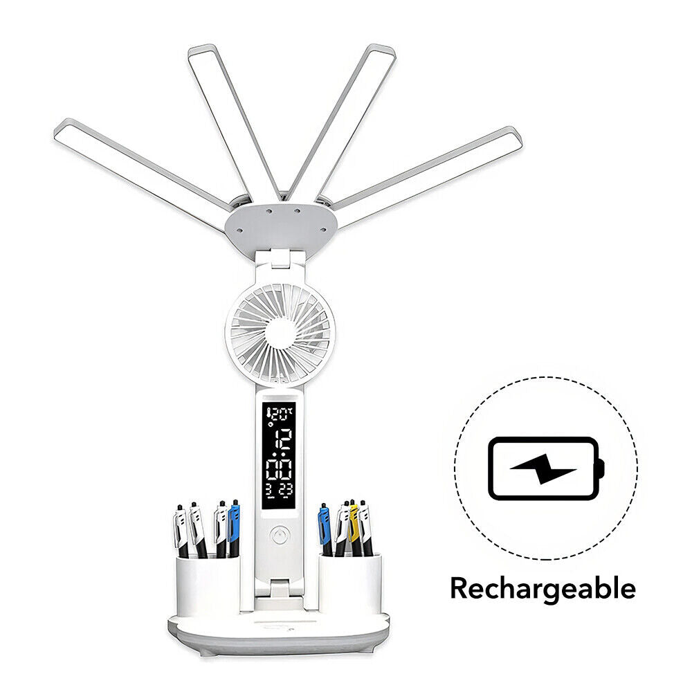 Versatile Rechargeable LED Desk Lamp
