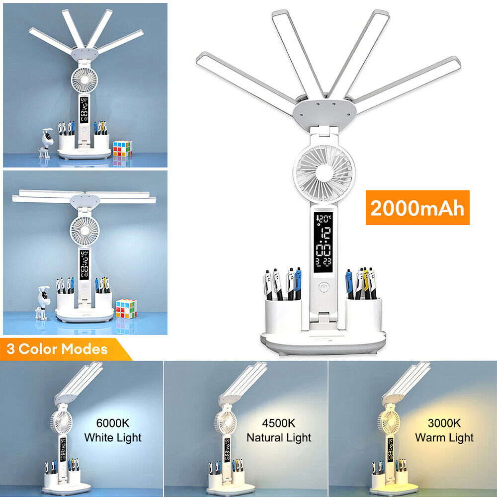 Versatile Rechargeable LED Desk Lamp