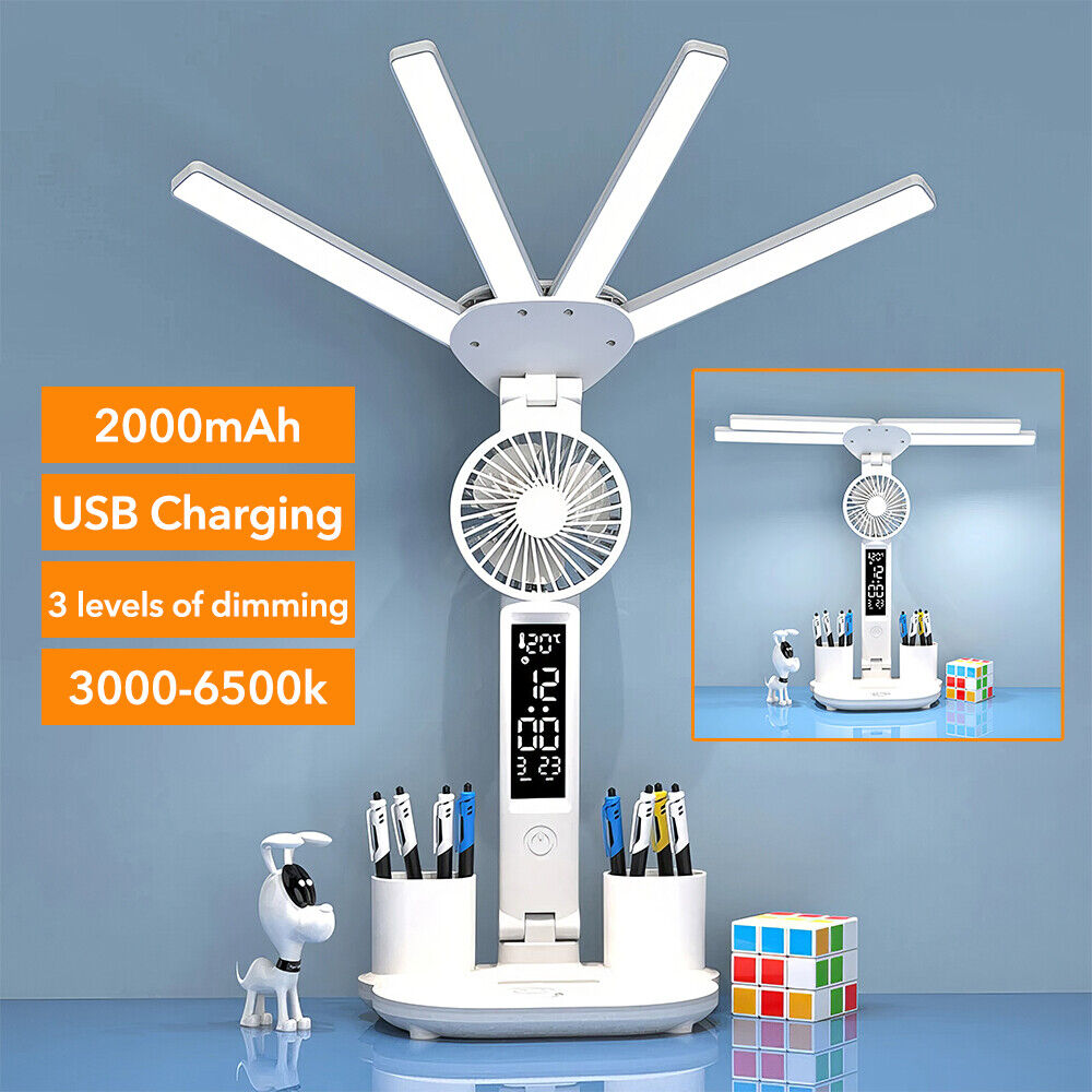 Versatile Rechargeable LED Desk Lamp