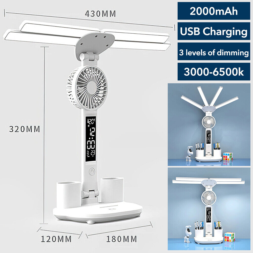 Versatile Rechargeable LED Desk Lamp