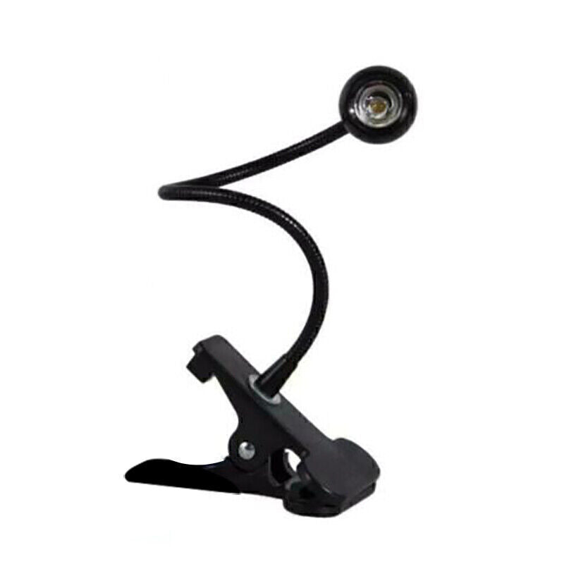 LED Clip-on Lights 360° Flexible Gooseneck Desk Lamp