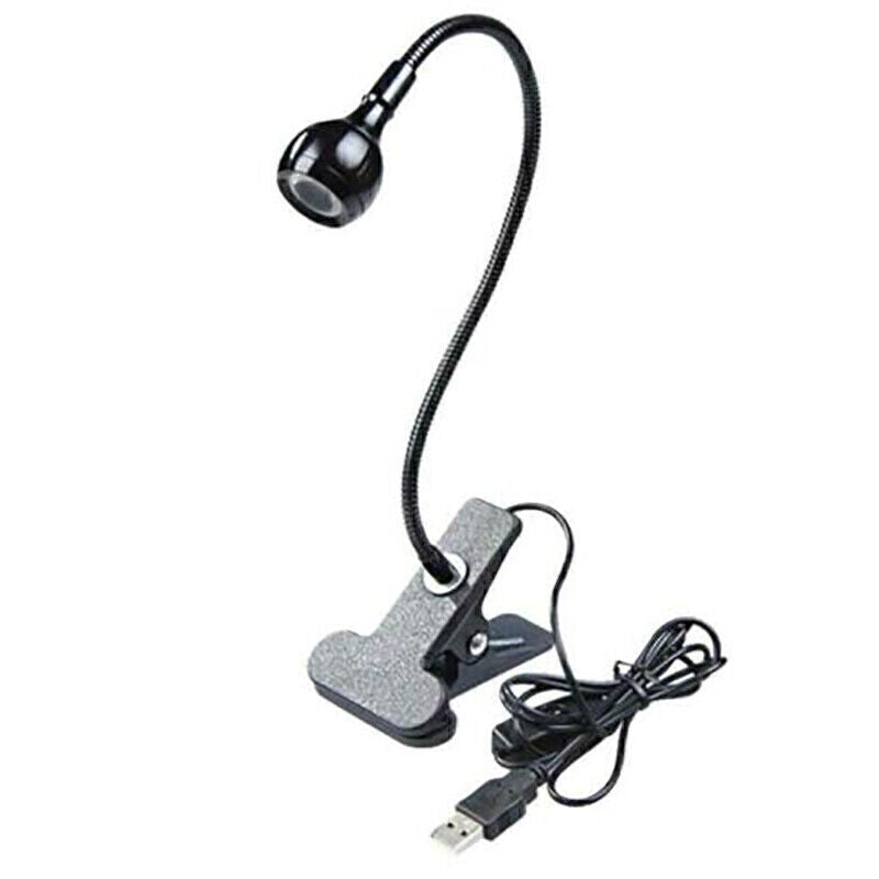 LED Clip-on Lights 360° Flexible Gooseneck Desk Lamp