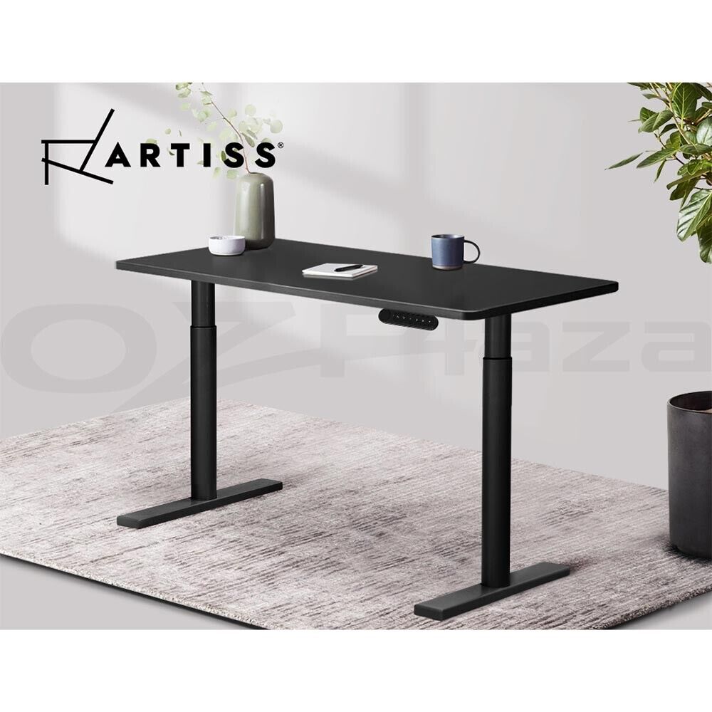 Artiss Electric Sit Stand Desk Black 120cm