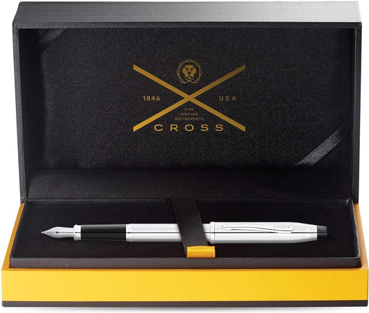 Cross Century II Lustrous Chrome Luxury Fountain Pen