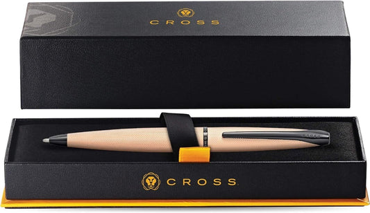 Cross ATX Rose Gold Ballpoint Pen – Personalized Elegance at Your Fingertips