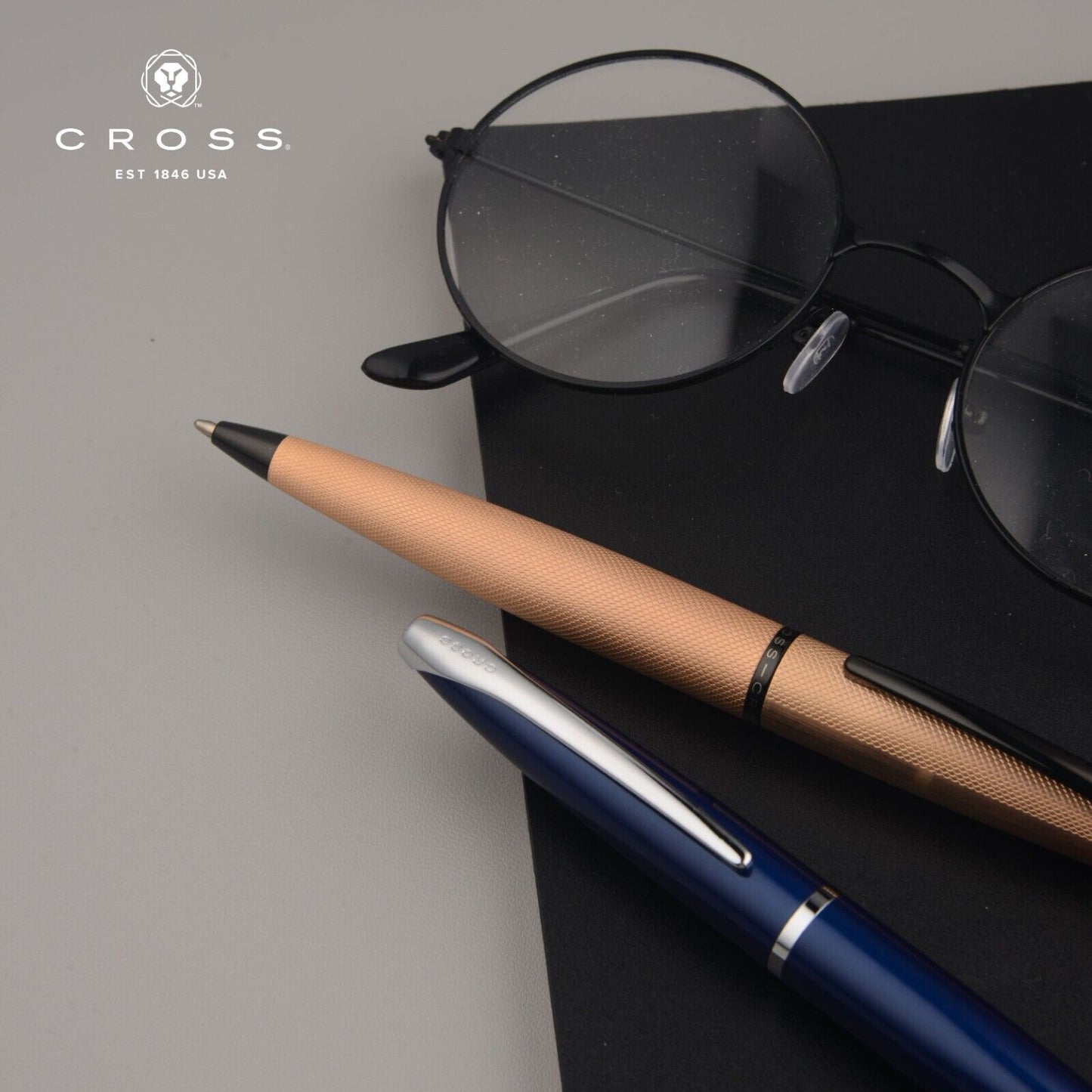 Cross ATX Rose Gold Ballpoint Pen – Personalized Elegance at Your Fingertips