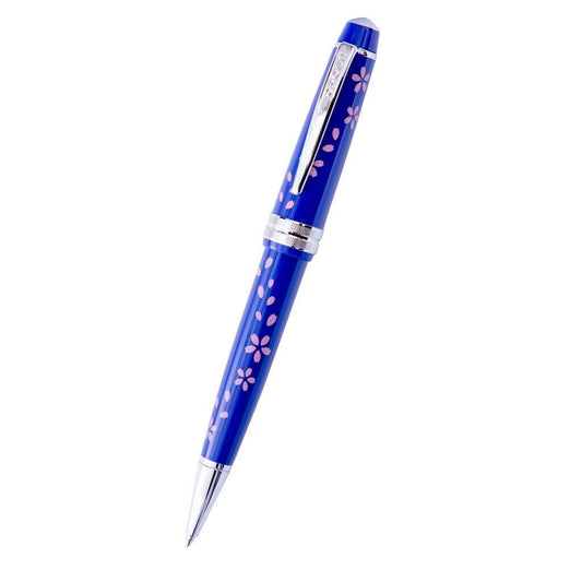 CROSS BaileyLight Ballpoint Pen Cherry Blossom Gloss Blue Resin Special Edition