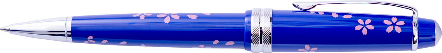 CROSS BaileyLight Ballpoint Pen Cherry Blossom Gloss Blue Resin Special Edition