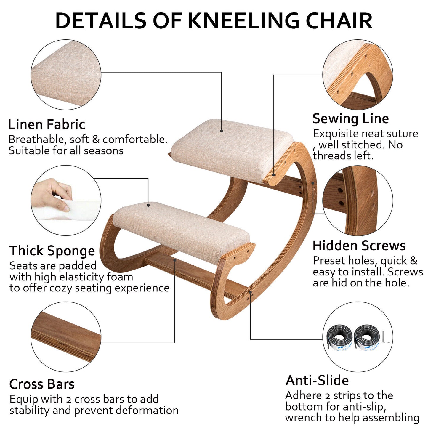 Ergonomic Kneeling Chair