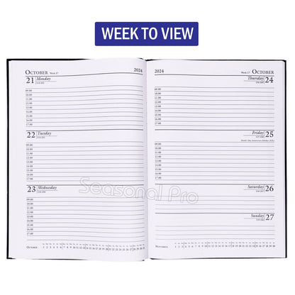 2024 2025 Financial Year Diary A5 Week To View Planner AU