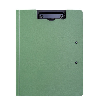 Portable A4 File Folder Clipboard Writing Pad Memo Clip Board Double Clips