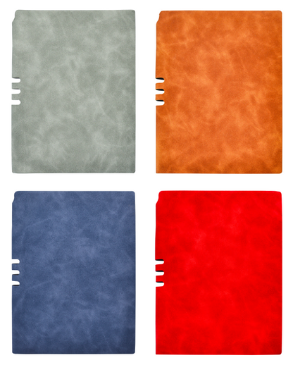 Notebook A5 Soft Leather Luxurious Touch 120 Blank Pages Diary Business Journal