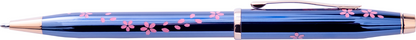 CROSS Century II Ballpoint Pen Cherry Blossom Blue Rose Gold Special Edition