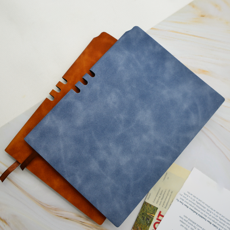 Notebook A5 Soft Leather Luxurious Touch 120 Blank Pages Diary Business Journal