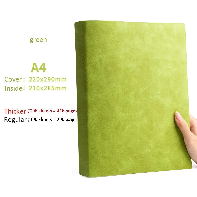 Thick Large A4 Lined Notebook Diary Journal