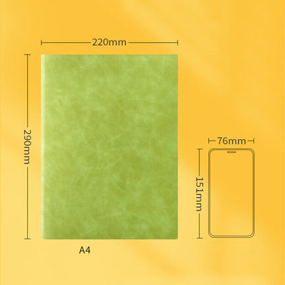 Thick Large A4 Lined Notebook Diary Journal