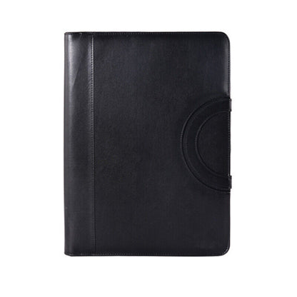 A4 Multifunctional Folder PU Leather Zipper Bag