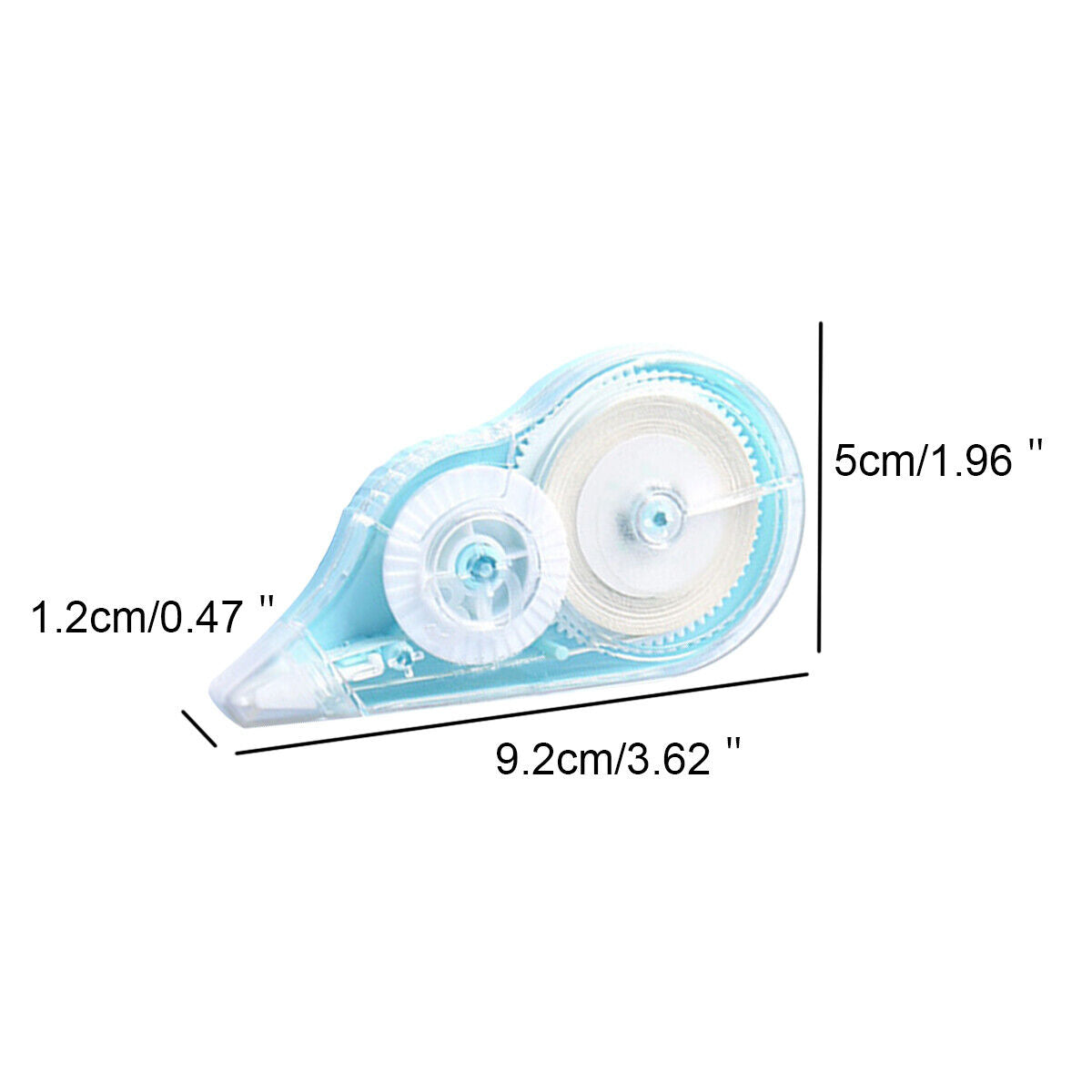4pcs Correction Mouse Tape WHITE Roller Tipex School Office Home 5mm*30m