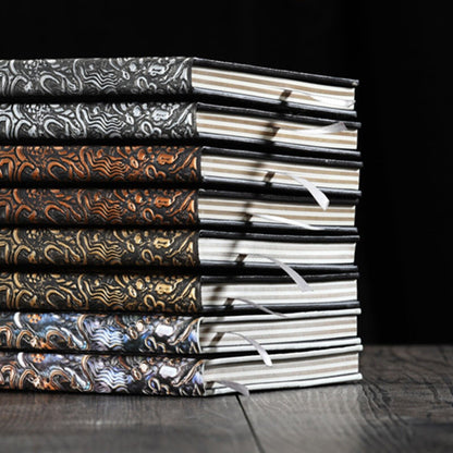 3D Flying Dragon Journal - Embossed Writing A5 Notebook