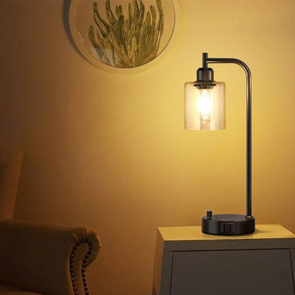 Clora Lamp Table Desk Light with USB Charging Ports