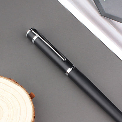Metal Fountain Pen Fine Nib 0.5 mm Iridium Tip Notebook Gift Set Free Engraving
