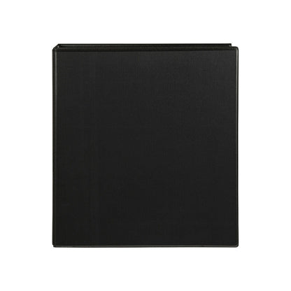 3x Marbig Clearview 4 D-Ring Insert Binder A4 File 50mm Document Organiser Black