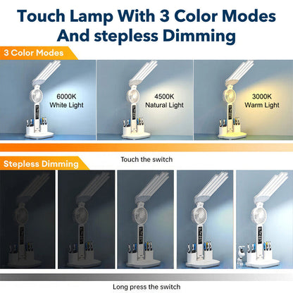 Versatile Rechargeable LED Desk Lamp
