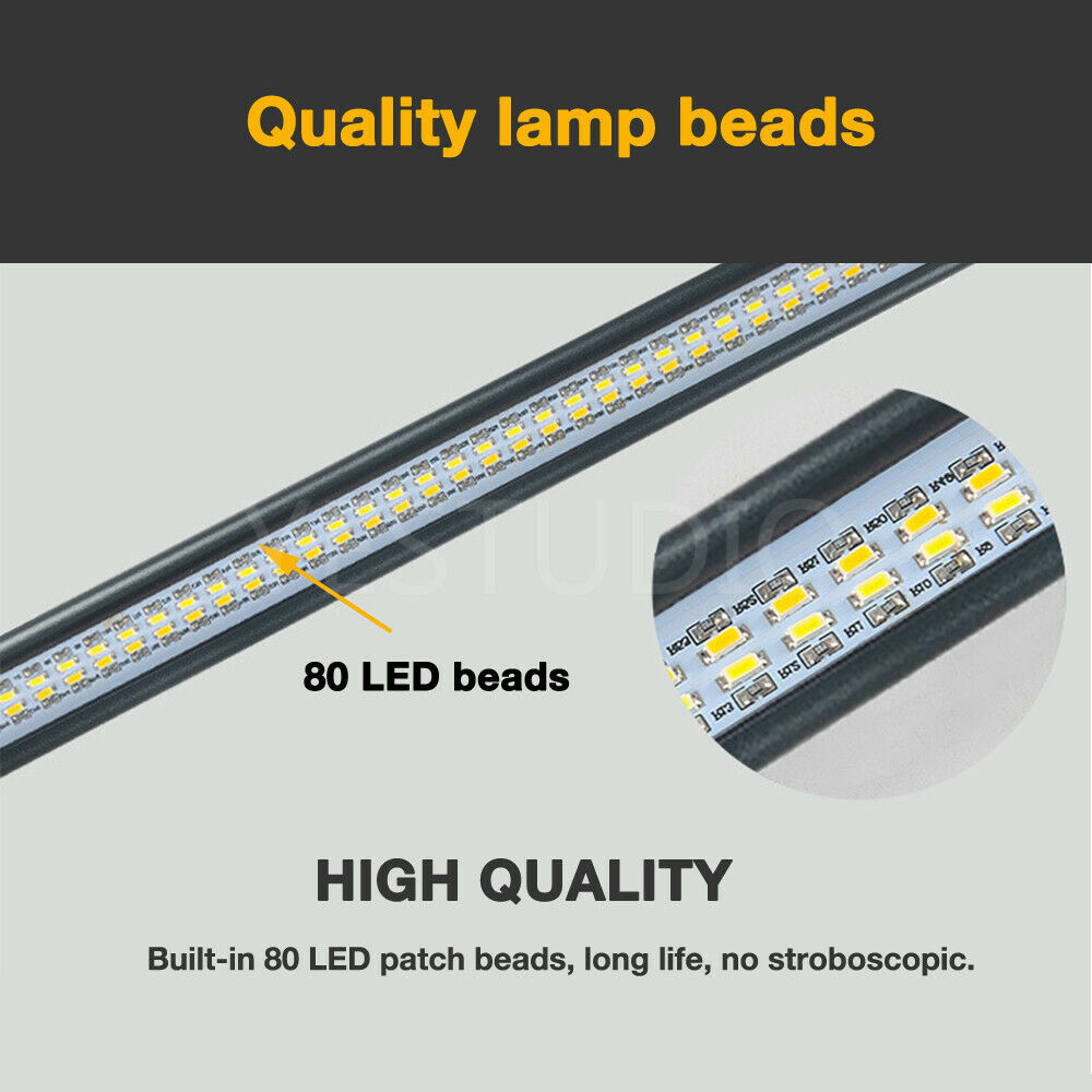 Modern Clip On LED Desk Lamp