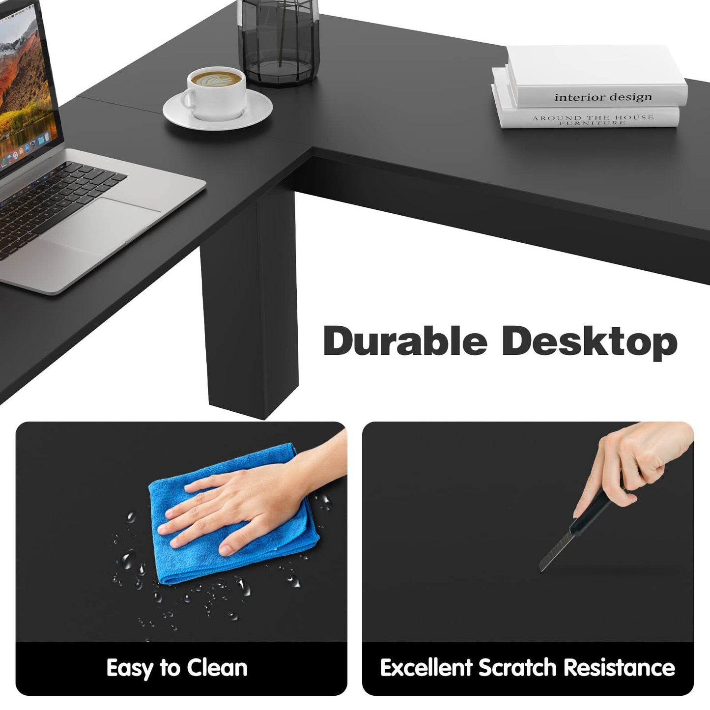 Corner Computer Desk 140cm - Transform Your Workspace