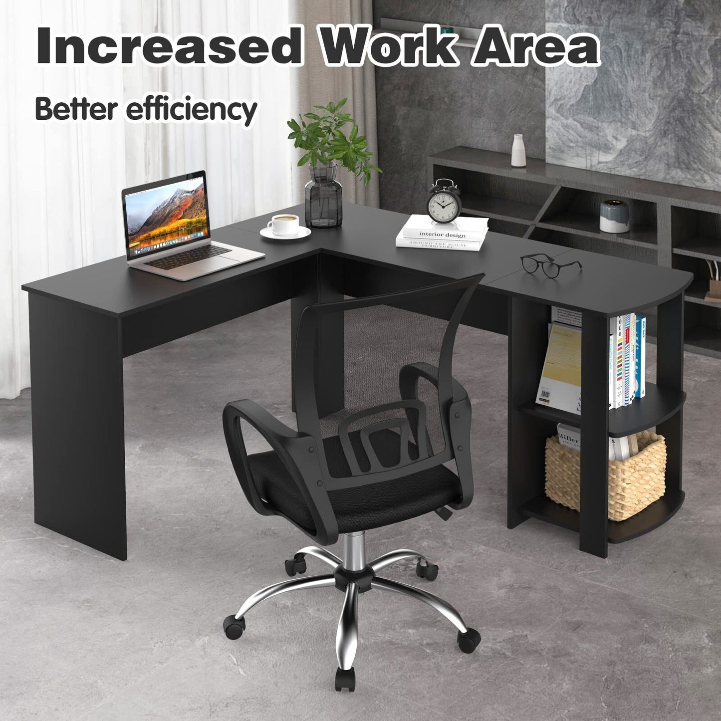 Corner Computer Desk 140cm - Transform Your Workspace