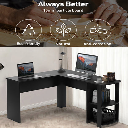 Corner Computer Desk 140cm - Transform Your Workspace