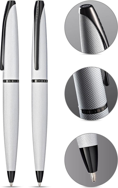 Cross ATX Brushed Chrome Ballpoint Pen