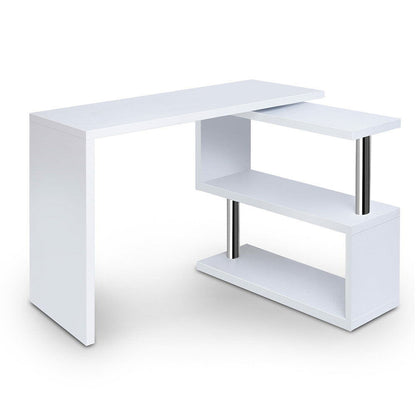 Artiss Rada Computer Desk with Swivelling Shelf