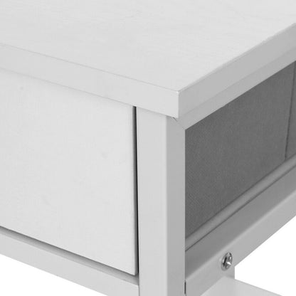 Artiss Computer Desk 3 Drawer Home Office Study Table 120CM White