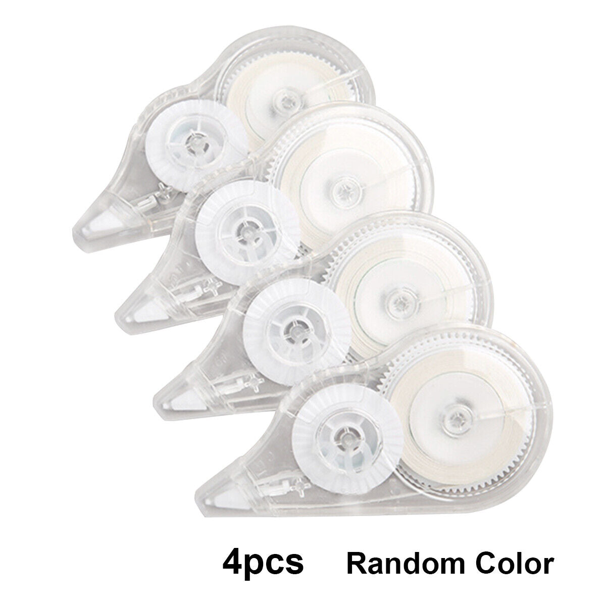 4pcs Correction Mouse Tape WHITE Roller Tipex School Office Home 5mm*30m