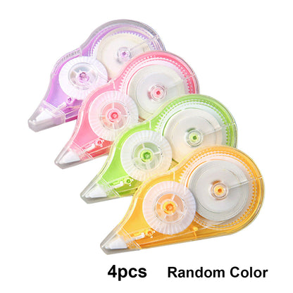 4pcs Correction Mouse Tape WHITE Roller Tipex School Office Home 5mm*30m